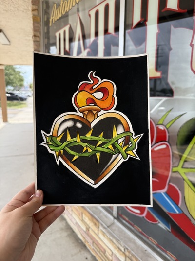 Golden Sacred Heart Original