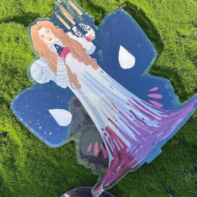 Crimson peak acrylic stand (horror girls)