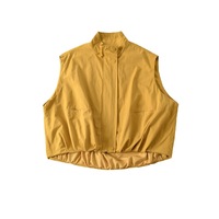 Candy-colored retro work vest jacket versatile loose sleeveless cardigan top - Thumbnail 4