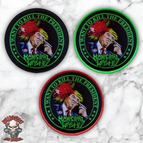 MUNICIPAL WASTE Round Woven Patches