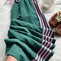 PINK STRIPED PANTS - Thumbnail 4