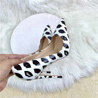 12CM high heels pointed toe stilettos fashion women's shoes - Thumbnail 1