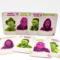 Slasher Horror Old Maid  - Custom Trading Card Set - Thumbnail 1