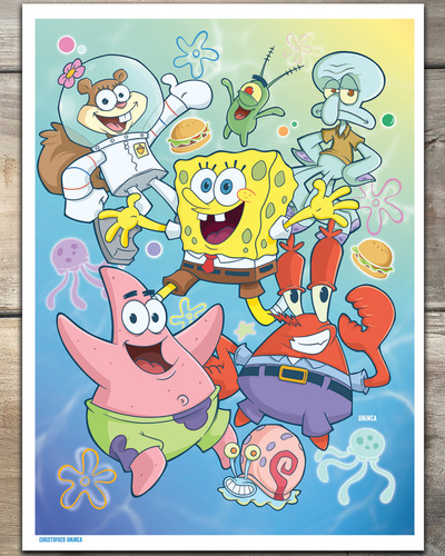 Sponge Bob Print