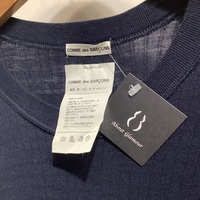 Comme des Garçons navy dress late70s - early 80s  - Thumbnail 1