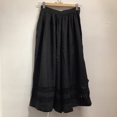 Tricot cdg black wool wide pants - Thumbnail 1