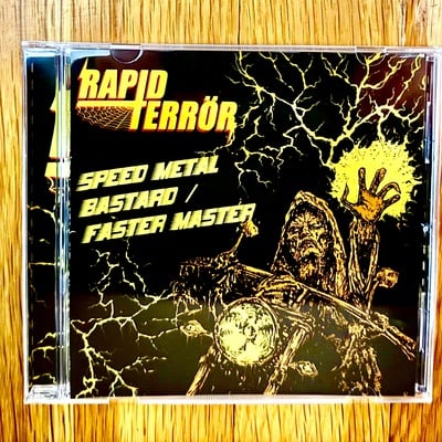 Rapid terrör 'speed metal bastard / faster master' cd - Thumbnail 4