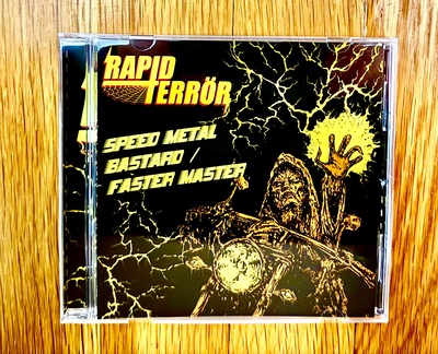 Rapid Terrör 'Speed Metal Bastard / Faster Master' CD