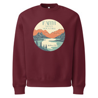 Faith Moves Mountains Oversized heavyweight sweatshirt - Thumbnail 15