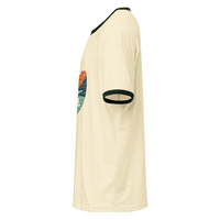 Faith Moves Mountains Unisex ringer t-shirt - Thumbnail 6