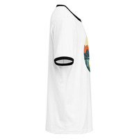 Faith Moves Mountains Unisex ringer t-shirt - Thumbnail 15