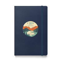 Faith Moves Mountains Hardcover bound notebook - Thumbnail 5