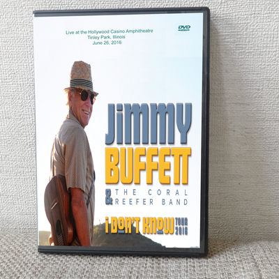 Jimmy buffett live at the hollywood casino amphitheater, in tinley park, il 06.26.2016 dvd