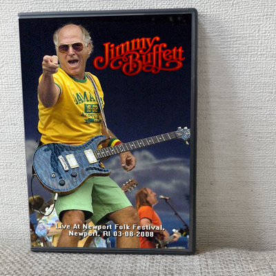 Jimmy buffett live at newport folk festival, newport, ri 03.08.2008 dvd