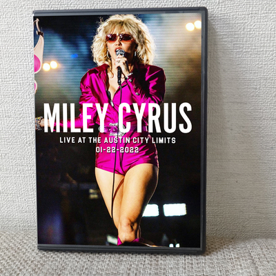 Miley cyrus live at the austin city limits 01.22.2022 dvd