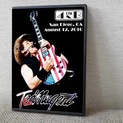 Ted nugent live in san diego, ca 08.12.2010 dvd