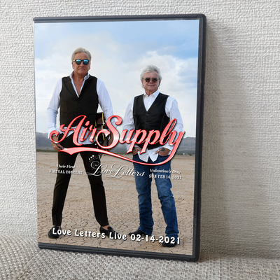 Air supply love letters live 02.14.2021 dvd