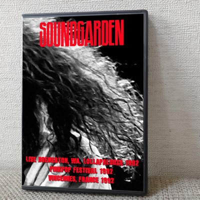 Soundgarden live bremerton, wa. lollapalooza 1992 + pinkpop festival 1992 + vincennes, france 1992 dvd - Thumbnail 2