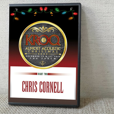 Chris cornell kroq almost acoustic christmas the forum inglewood ca 2015 + wxrt dvd
