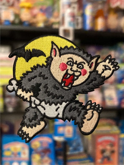 Garbage Pail Kids Eerie Eric Patch (Iron-on)