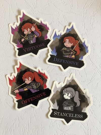 Maelle Stance Sticker Pack