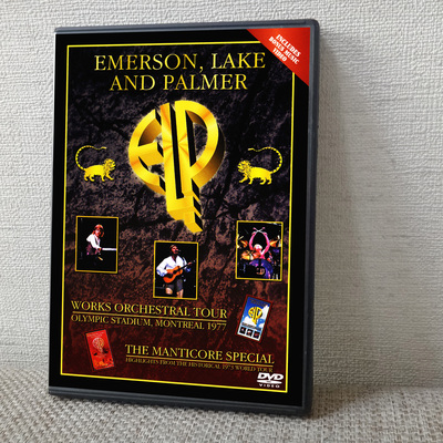 Emerson lake & palmer works & manticore special, live at montreal's olympic stadium 08.26.1977 dvd