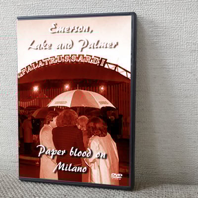 Emerson lake & palmer live in milan, italy 11.21.1992 dvd