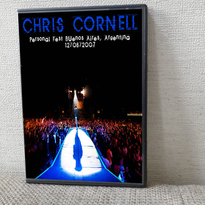 Chris cornell personal fest buenos aires, argentina 12.08.2007 dvd