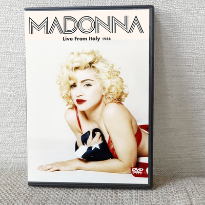Madonna live from italy 1988 dvd