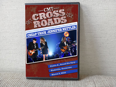 CHEAP TRICK & JENNIFER NETTLES CMT Crossroads 2016 DVD