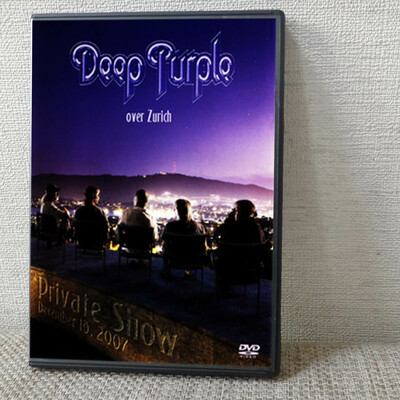 Deep purple live at kongresshaus, zurich, switzerland, private show 12.18.2007 dvd