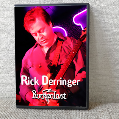 Rick derringer live at the rockpalast, bonn, germany 05.12.2007 dvd