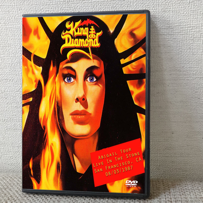 King diamond abigail tour live in the stone, san francisco, ca 08.03.1987 dvd