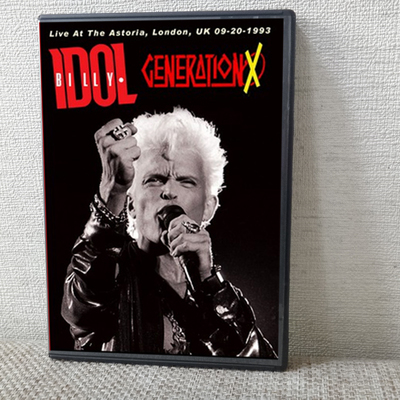 Billy idol and generation x live at the astoria, london, uk 09.20.1993 dvd