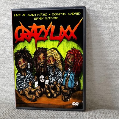Crazy lixx live at sala ritmo & compas madrid, spain 12.11.2010 dvd