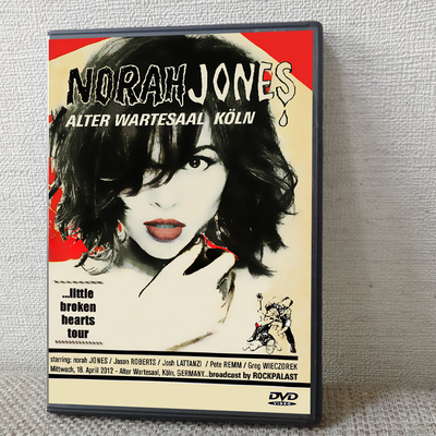 Norah jones live at the rockpalast, alter wartesaal, cologne germany 04.18.2012 dvd