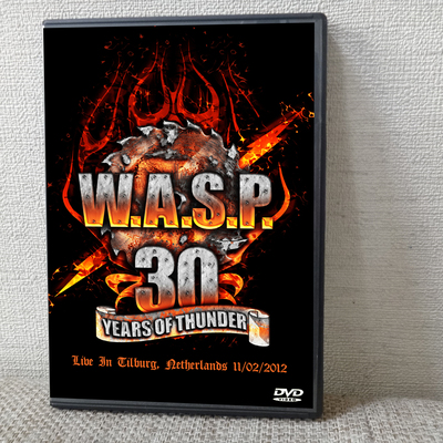 W.a.s.p. 30 years of thunder live in tilburg, netherlands 11.02.2012 dvd