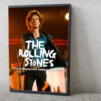 Rolling stones live at the wellsfargo center, philadelphia, pa. 06.18.2013 dvd