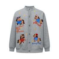 Loose casual jacket with cartoon pony embroidery Follow Shop - Thumbnail 1