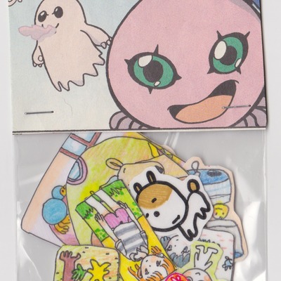 Stickers: mutant cow