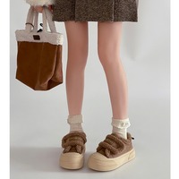 Velcro Plush Big Toe Shoes - Thumbnail 2