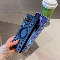 Metal Case With Frame For Samsung S25 24 23 SG605 - Thumbnail 3