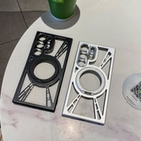 Metal Case With Frame For Samsung S25 24 23 SG605 - Thumbnail 5