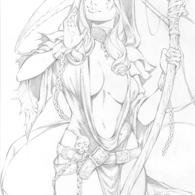 Zenescope new york comic con collectible cover - (original published cover art)