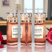 Bougie Perfume Insulated Skinny Tumbler | Designer-Inspired Paris Fragrance Mug | Fashionable Gift | Free Ship - Thumbnail 2