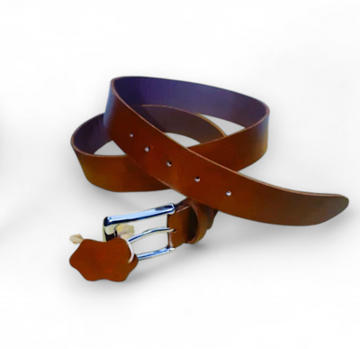 Brown Leather Belt For Men 