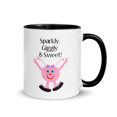 Sparkly, giggly, sweet mug