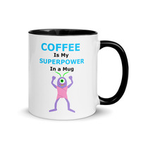 Coffee Is My Superpower Mug - Thumbnail 2