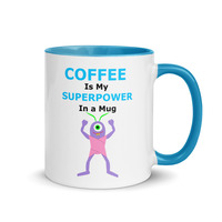 Coffee Is My Superpower Mug - Thumbnail 4