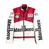 MARLBORO RACING LEATHER JACKET - Thumbnail 1